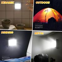 Gambar PR Lampu LED Emergency Tempel Dinding Magnet Stick N Click / Mini Lamp dari Pedagang Remote_NEW undefined 5 Tokopedia