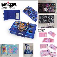 Gambar Smiggle Wallet/Dompet Anak Tiger blue, uni pink, cat black/kado - kitty faraway dari einstein toys shopp undefined 1 Tokopedia