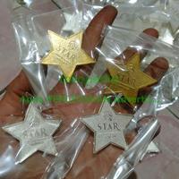 Gambar pin emas/PIN BINTANG/ PIN COSTUM dari Aqila PERCETAKAN Advertising undefined 2 Tokopedia