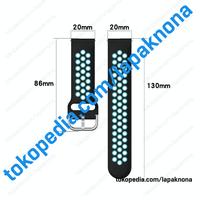 Gambar 20mm Strap Garmin Venu SQ 2 Plus Forerunner 55 245 645 Music Tali Jam - Red-Grey dari lapaknona. undefined 3 Tokopedia
