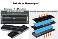 Gambar Heatsink Thermal Pad untuk SSD M.2 NVME Laptop dan Notebook dari Ide Komputer Malang undefined 4 Tokopedia