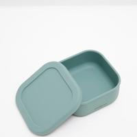 Gambar Kottonville Silicone Square Box 600ml - kotak tempat makan anak bayi - Light Blue dari babystar mk undefined 3 Tokopedia