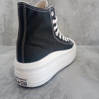 Gambar Sepatu Sneakers - CONVERSE CT AS Move Hi - Black/White [568497C] - Hitam, 38 dari italysportmks undefined 5 Tokopedia