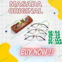 Gambar FRAME KACAMATA ORIGINAL MERK MASADA TITANIUM - 1, FRAME SAJA dari ROBBY eyewear shop undefined 1 Tokopedia