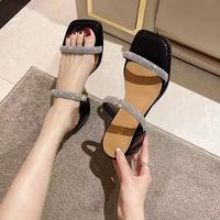 Gambar Sandal Hak Tahu Mutiara WK 96 Aluna 5cm - Hitam, 37 dari yuli.surya olshop undefined 2 Tokopedia