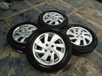 Gambar velg mobil bekas copotan mobilio ring 15 baut 4x100 + ban seken murah dari tokobanvelgmobilwrv undefined 1 Tokopedia
