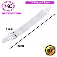 Gambar Tali Pengait Sprei Karet Pengikat Sudut Seprei Karet Jepit Spray Murah dari MC gudang undefined 5 Tokopedia