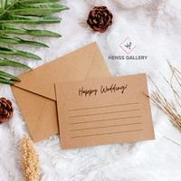 Gambar Amplop Vintage dan Kartu Ucapan - Amplop polos, Sedang dari Henss Gallery undefined 2 Tokopedia