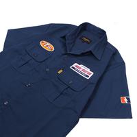 Gambar WORKSHIRT / KEMEJA ORIGINAL Noise - Navy - green, L dari DUST INDUSTRIES undefined 2 Tokopedia