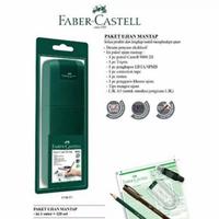 Gambar FABER CASTELL EXAM SET MANTAP PAKET UJIAN TEMPAT PENSIL HIJAU dari SkD olshop undefined 3 Tokopedia