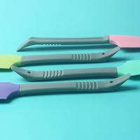 Gambar small silicone spatula scraper ujung lengkung - tosca dari etc shopline undefined 2 Tokopedia