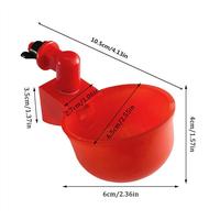 Gambar Tempat Minum Otomatis Mangkuk Minum Ayam Dispenser Air Minum Unggas dari Mengirim-mall undefined 5 Tokopedia