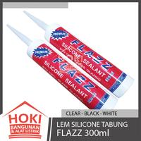 Gambar LEM SILICONE TABUNG 300ml - SILICON SEALANT Kaca Clear Bening Putih - Clear (Bening) dari HOKI Bangunan & Alat Listrik undefined 2 Tokopedia
