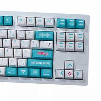 Gambar Hatsune Miku Keycaps PBT DYE-SUB OEM Profile Keycaps Anime dari HISTORE ID undefined 4 Tokopedia