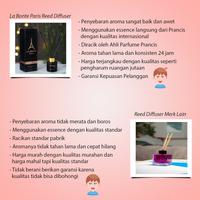 Gambar ( COD ) HARGA PROMO LaBonte Paris Reed Diffuser Pengharum Ruangan - Romance, Btol Hitm 120ml dari LaBonteParisStore undefined 5 Tokopedia