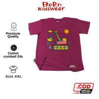 Gambar BERN Baju Kaos Anak Laki laki Katun Combed 24s Motif Alat Berat XXL - ALAT BERAT 1, XXL(11-12 THN) dari BeRn kidswear undefined 3 Tokopedia