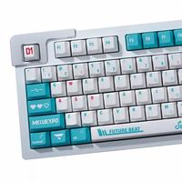 Gambar Hatsune Miku Keycaps PBT DYE-SUB OEM Profile Keycaps Anime dari HISTORE ID undefined 3 Tokopedia