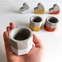Gambar Silikon 3 Hole Poligonal Pot Bunga Vas Cetakan Semen Cetakan Silikon dari Mengirim-mall undefined 4 Tokopedia