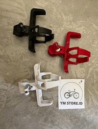 Gambar Tempat Botol Holder botol air minum 360 jepit bidon Sepeda Bottle Cage - Putih dari YM StoreID undefined 1 Tokopedia