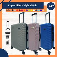 Gambar Tas travel bag 24 inch koper fiber Polo Twin - Dark Grey dari Votrevalise Shop undefined 1 Tokopedia