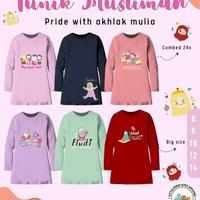 Gambar baju anak TUNIK MUSLIMAH atasan - salem, 12-13 tahun dari ChaGie store undefined 1 Tokopedia