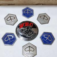 Gambar Emblem Vespa Piaggio Stainless Anti Karat - Biru dari Wijaya Retro Classic undefined 1 Tokopedia