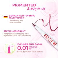 Gambar DAZZLE ME Color Chic Liquid Eyeliner / eyeliner waterproof - DZ EYELINER 01 dari CHICBEAUTE undefined 4 Tokopedia