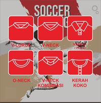 Gambar Jersey Sepak Bola Seragam SD Custom Free Name - ATASAN+CELANA, XL DEWASA dari Lpx studio007 undefined 4 Tokopedia