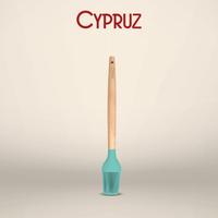 Gambar SPATULA CYPRUZ Utensil Turner Lubang - Gagang Kayu Kepala Silicone ANTI LELEH ANTI LUMER - SOLID TURNER, Abu-abu dari TOKO JAWA ELECTRIK undefined 5 Tokopedia