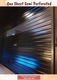 Gambar pintu semi perforated rolling door kombinasi dari Rollingdoor Nusantara undefined 5 Tokopedia