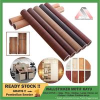 Gambar WALLPAPER DAPUR ANTI MINYAK DAN PANAS STIKER WALLLPAPER DINDING MEJA LANTAI PINTU KULKAS  MOTIF KAYU DAN  MARMER - S001 dari Toko Stiker Kaca Film_NEW undefined 1 Tokopedia