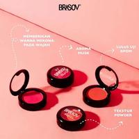 Gambar BRASOV Blush On 4.5gr perona pipi dengan 2 pilihan warna - 01 dari fourpl4y store undefined 2 Tokopedia