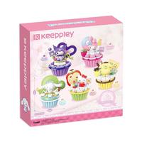 Gambar Keeppley Brick Sanrio Cupcake Series - Kuromi dari Bippity Bop undefined 2 Tokopedia