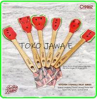 Gambar CYPRUZ AM-0971 Turner Lubang Semangka Series Spatula Sutil Sodet - SPOON dari TOKO JAWA ELECTRIK undefined 1 Tokopedia