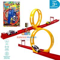 Gambar Mainan anak jalur lintasan mobil balap track racing dari Koleksi Mainan Anak undefined 1 Tokopedia
