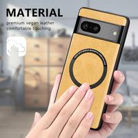 Gambar Case Google Pixel 7 Solid Color Magsafe Leather Phone - 1 dari All Case Impor undefined 5 Tokopedia
