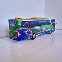 Gambar Miniatur Bus Kertas PT ALS, Skala 50, Panjang 24 cm, Bodi Jetbus3 MHD dari Dobbiocraft undefined 4 Tokopedia