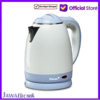 Gambar Teko Kettle Pisces Pk122 Kapasitas 1,2 Liter Body Anti Panas dari Jawa Electrik undefined 1 Tokopedia