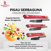 Gambar Pisau Dapur Stainless Pisau Iris 5 6 7 inch Merk Inox - 5 inch dari Rajawali Perabot undefined 4 Tokopedia
