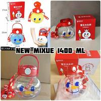 Gambar Botol Mixue Jumbo 1400ml/ Tumbler Mixue 1400ml Snow King Botol Viral dari TF Gadget undefined 4 Tokopedia
