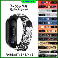Gambar Strap for Mi Band 7 6 5 4 3 Motif Karakter Tali Jam untuk Xiaomi Mi Band 3 4 5 6 7 - Mew Purple, Mi Band 4/3 dari hematacc undefined 1 Tokopedia