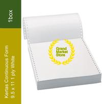Gambar Kertas Continous Form 1 Ply 9.5" x 11" White Hi Tech White Harga - Pcs dari Bagus&Hemat undefined 1 Tokopedia