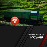 Gambar Miniatur Kereta Api Indonesia Mainan Seri Lokomotif Kereta 206 - LOKO 206A dari sabilcreativestore undefined 2 Tokopedia
