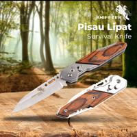 Gambar KNIFEZER Doom blade / pisau lipat camping dari Store Adventure Malang undefined 1 Tokopedia