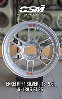 Gambar Velg Enkei RPF1, R18. PCD 6x139.7 for Fortuner, Pajero, MU-X dll dari CSM AUTOSERVICE AND TIRES undefined 1 Tokopedia