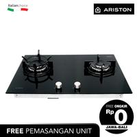 Gambar ARISTON Kompor Tanam 76 Cm DD7622W/A(BK)I, 2 Pembakar Gas dari Ariston Official Store undefined 1 Tokopedia