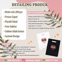 Gambar Plastik Packing Sablon Custom Plong 20x30 Premium HD - Hitam, 1000 dari SABLONCUPCIMAHI undefined 2 Tokopedia