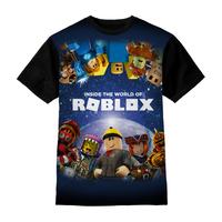 Gambar Baju Kaos ANAK ROBLOX-IN-THE-WORLD- Kaos Anak Laki-Laki Perempuan - M dari Super Club undefined 1 Tokopedia