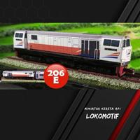Gambar Miniatur Kereta Api Indonesia Mainan Seri Lokomotif Kereta 206 - LOKO 206A dari sabilcreativestore undefined 1 Tokopedia