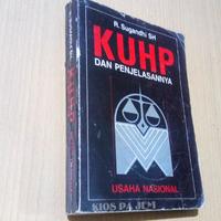 Gambar KUHP Dan Penjelasannya, R. Sugandhi Sh, 1980, 568 Halaman dari kios Pa jem undefined 1 Tokopedia